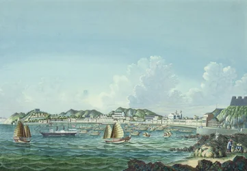 Ansicht von Macao, ca. 1860